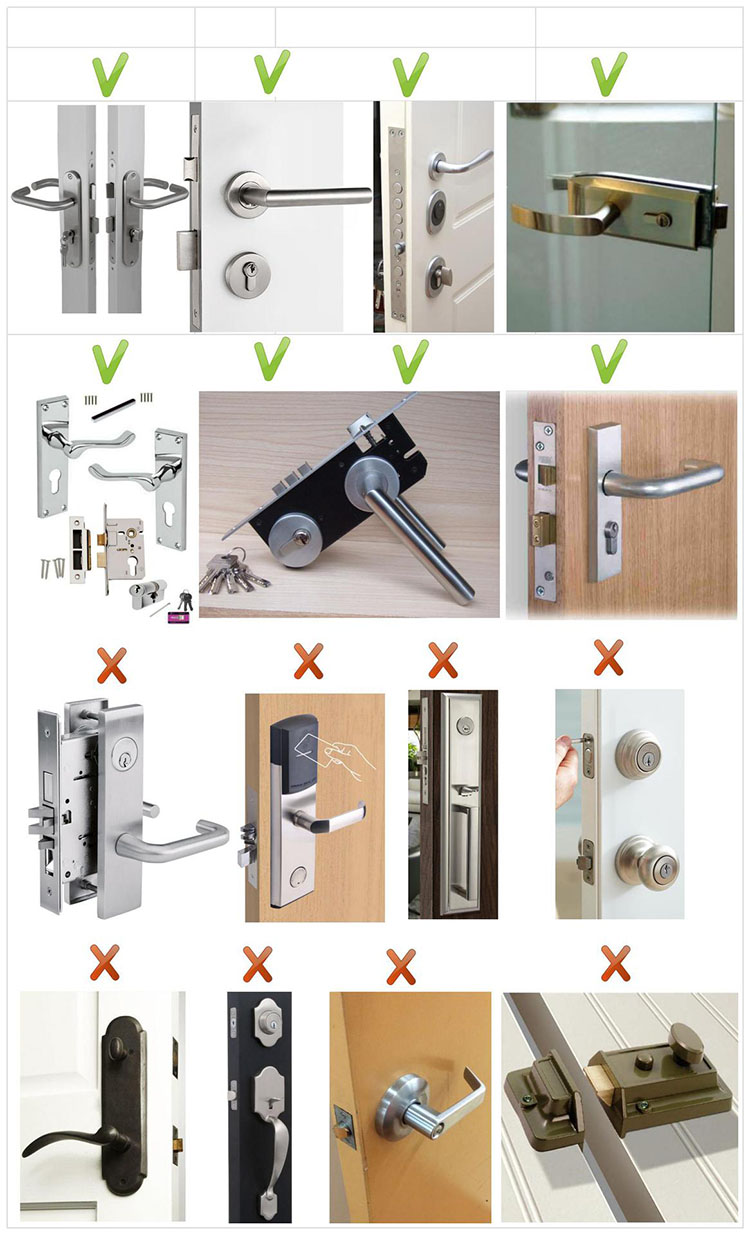 Smart Lock Cylinder Intelligent Practical Antitheft Securtiy Door Lock