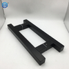 Black Hollow Stainless Steel H Style Square Tube Glass Door Pull Handles