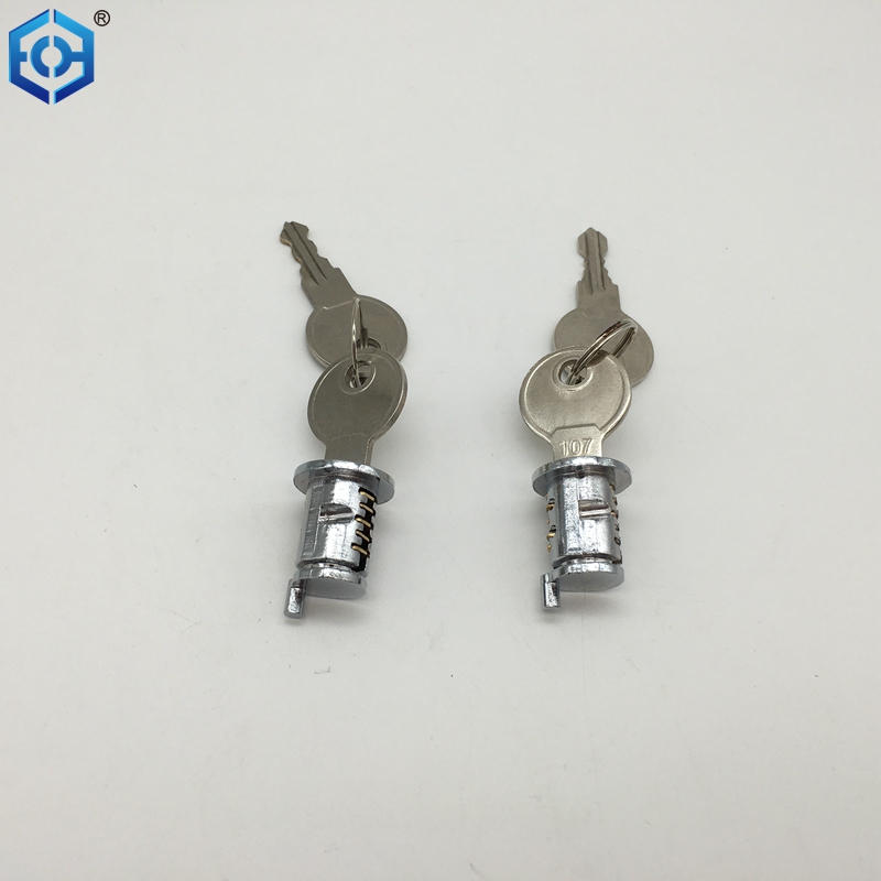 1 In. Wafer Type Sliding Diecast Door Cylinder Lock for Patio Door