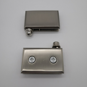 Side Mount Glass Door Hinge Glass Cabinet Door Hinge for 6-10mm Glass