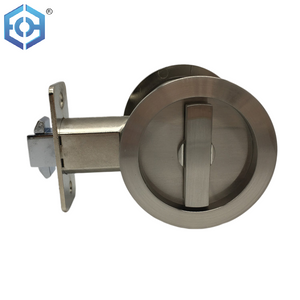 Security Stainless Steel Or Zinc Alloy Bathroom Pocket Sliding Door Safe Lock