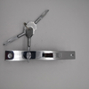 Model Aluminum Door Window Cross Cylinder Zinc Alloy And Steel Sliding Door Lock