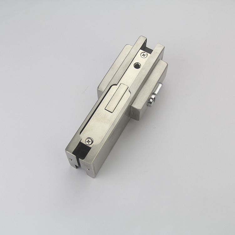 Stainless Steel 304 Frameless Glass Door Lock without Handle for Glass