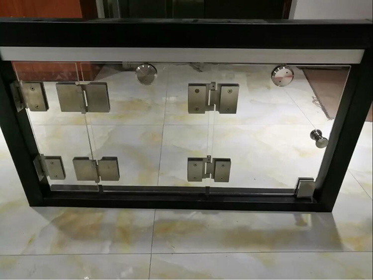 Fashion Sliding Glass Door Curtain Frameless Folding Door Folding Window