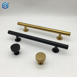 Stainless Steel Hollow T Bar Furniture Cabinet Door Handles