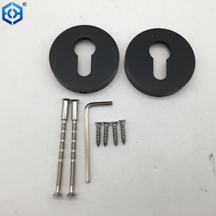 Escutcheon Plates Euro Cylinder 304 Stainless Steel Door Lock Key Hole Sets
