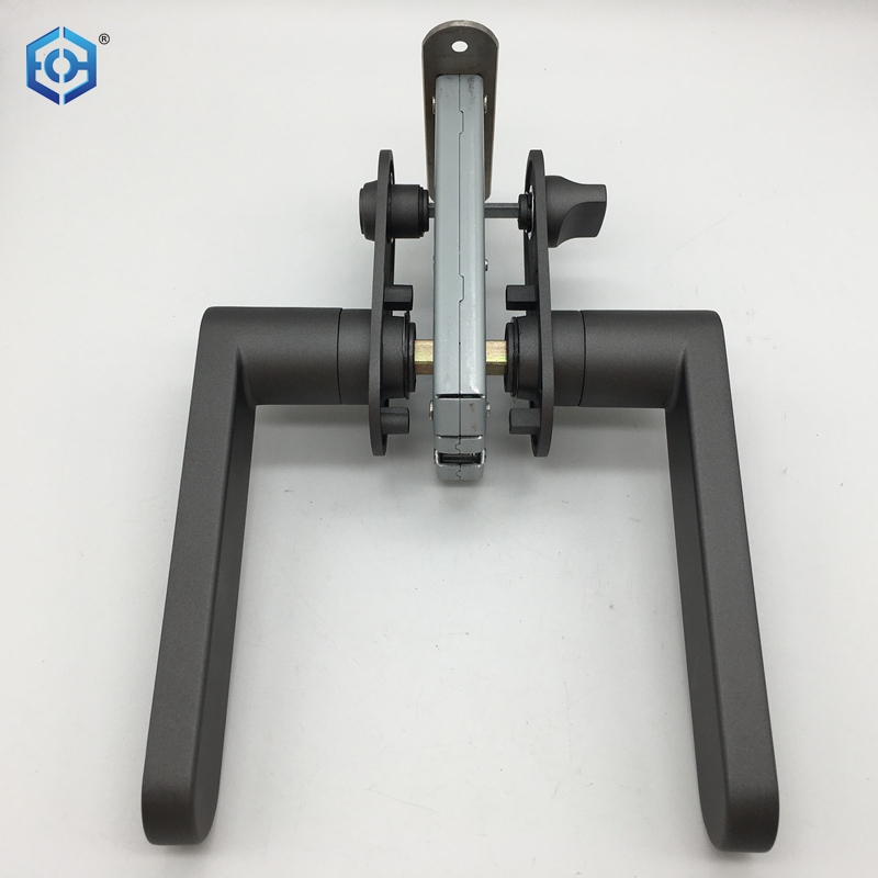 Black Zinc Alloy Interior Bathroom Lever Door Lock Buy