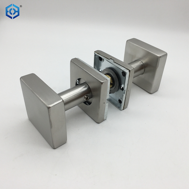 Stainless Steel 304 Square Door Handle Knob for Front Door