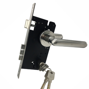 Stainless Steel Old Style Best Mortise Keyed Front Door Lock Set for Home