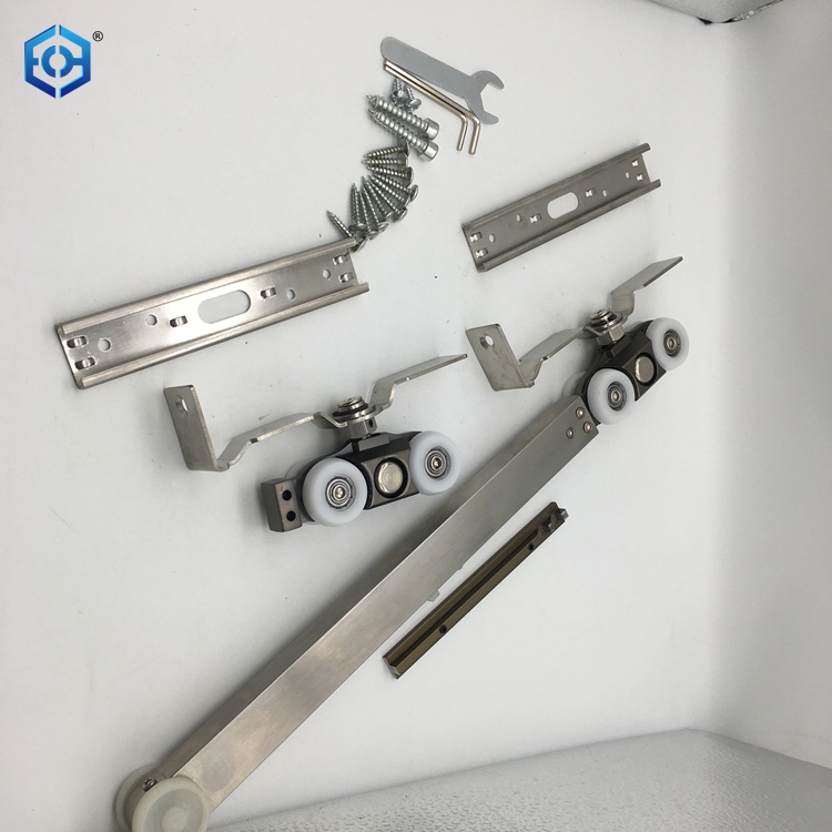Stainless Steel And Nylon Single Way Soft-close Hanging Sliding Door Roller
