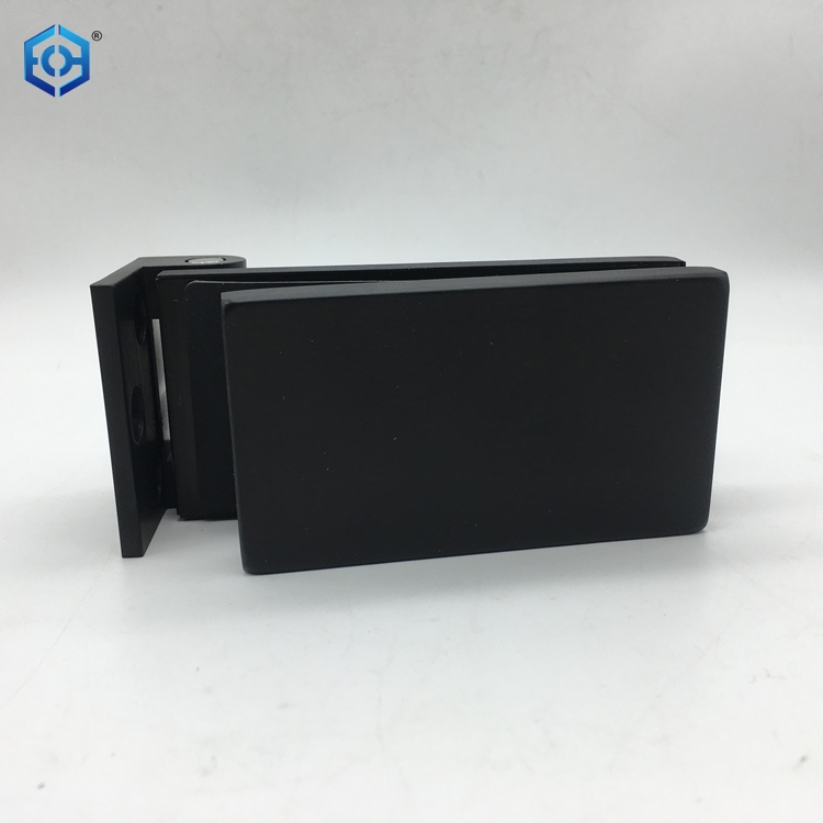Silver Glass Door Hardware Aluminum Wall To Glass Door Pivot Hinge