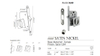 Stainless Steel (YD-003) Sliding Glass Door Lock