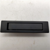 Black Zinc Alloy Cabinet Furniture Concealed Wardrobe Drawer Flush Pull Handle