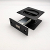 Black Stainless Steel Interior Door Privacy Pocket Latch Oiled Bronze Door Lock-Lock