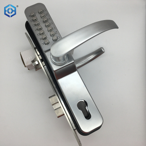 Silver Zinc Alloy Codelocks Mechanical Medium Duty Push Button Lock Surface Deadbolt