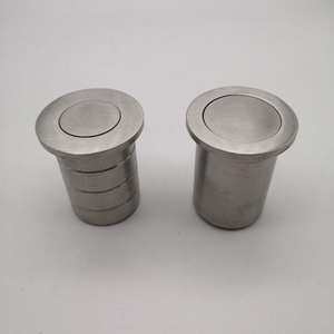 Stainless Steel Door Bolt Accessory Dust Proof Strike