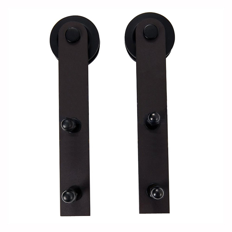 6.6 Ft Country Classic I Shape Interior Wood Sliding Barn Door Hardware