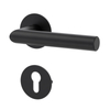 Rapid Fast Installation Conceal Screw Magnetic Stainless Steel Door Lever Handle