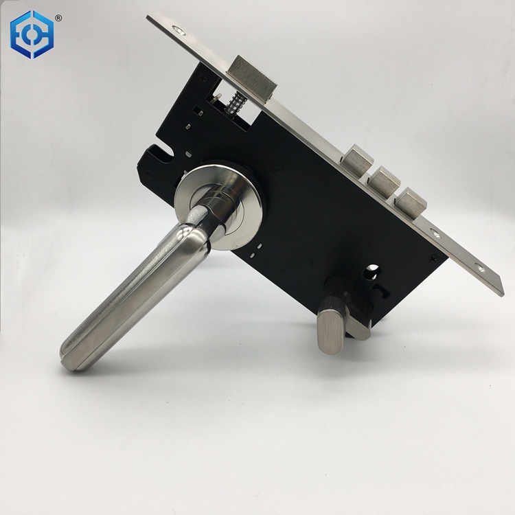 Stainless Steel Old Style Best Mortise Keyed Front Door Lock Set for Home