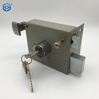 China Brass Double Cylinder Steel Rim Lock