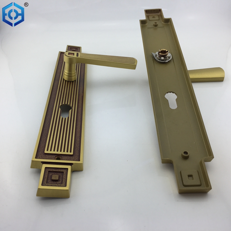 Classical Polished Solid Brass Entrance Lock And Handle Set Buy