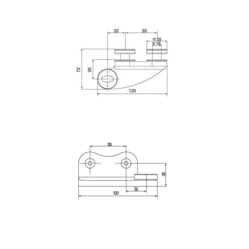 Stainless Top & Bottom Glass Door Off Set Pivot Hinge Set Buy pivot