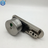 Satin Nickel Zinc Alloy 50mm Round Bathroom Lever Thumbturn And Indicator Release