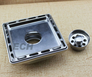 Bathroom Hardware Stainless Steel Bathroom Floor Drainer (GHKI-898)