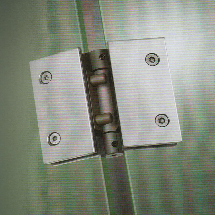 Hydraulic Stainless Steel 180 Degrees Glass To Glass Soft Close Glass Door Hinge 