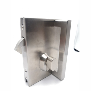 Everstrong Stainless Steel Frameless Single Glass Sliding Door Lock