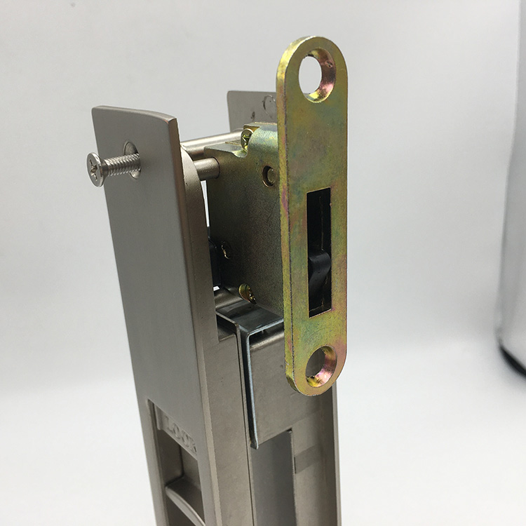 SN Zinc Alloy Wooden Indicator Interior Sliding Patio Door Lock with