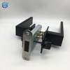 Black Square Zinc Alloy Magnetic Lever Door Lock