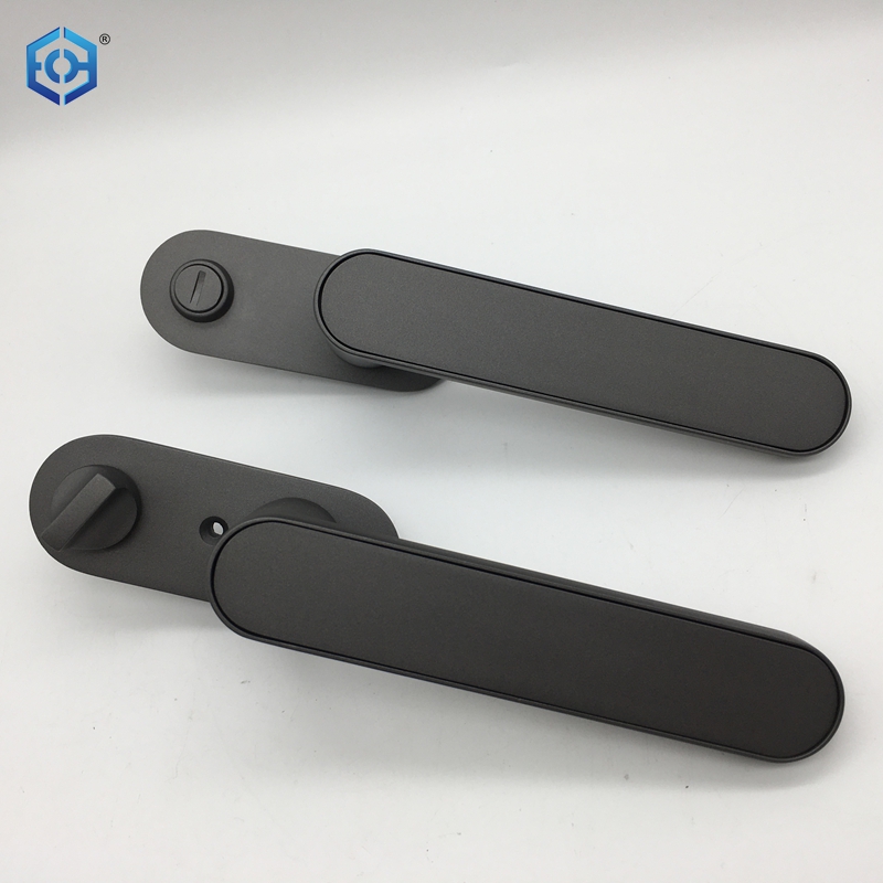 Black Zinc Alloy Interior Bathroom Lever Door Lock Buy