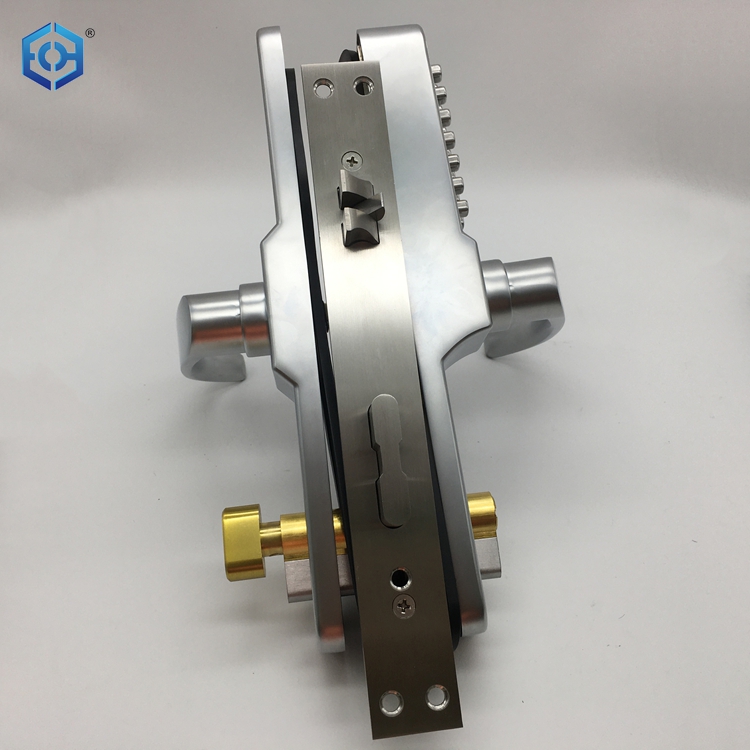 Silver Zinc Alloy Codelocks Mechanical Medium Duty Push Button Lock