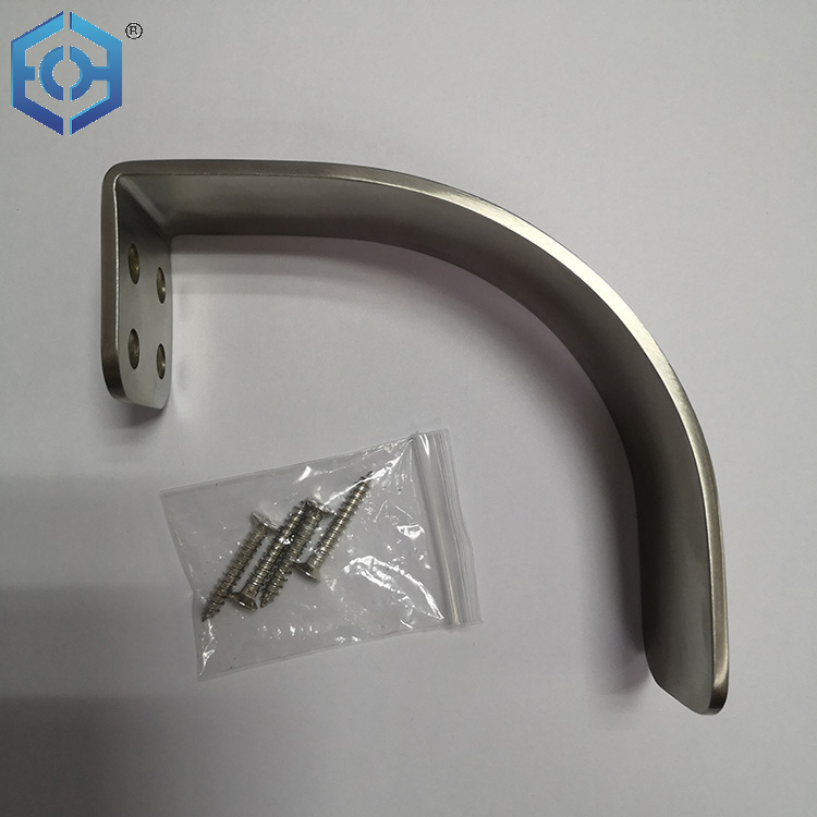 Discount Trends Hands-Free Touchless Door Opener Pull Handle Arm & Foot Pull Sanitary & Safe No Hand Contact Avoids Germs Easy Installation Stainless Steel