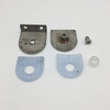 SSS Stainless Steel Round Wall Mount Fixed Panel Glass Clamp