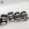 Chrome Stainless Steel Frameless Sliding Shower Door Hardware Track Kit