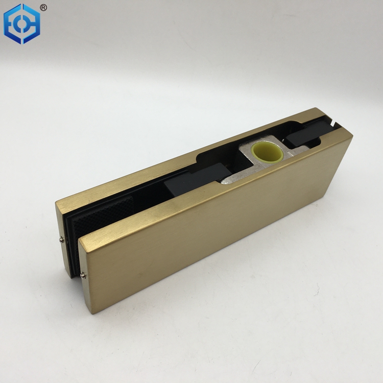  ECH Satin Brass Stainless Steel Glass Door Patch Fitting