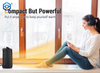 Space Heater 1500W Electric Heaters Indoor Portable with Thermostat PTC Fast Heating Ceramic Room Small Heater
