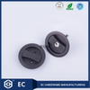Black Zinc Alloy Pocket Lock & Sliding Door Lock