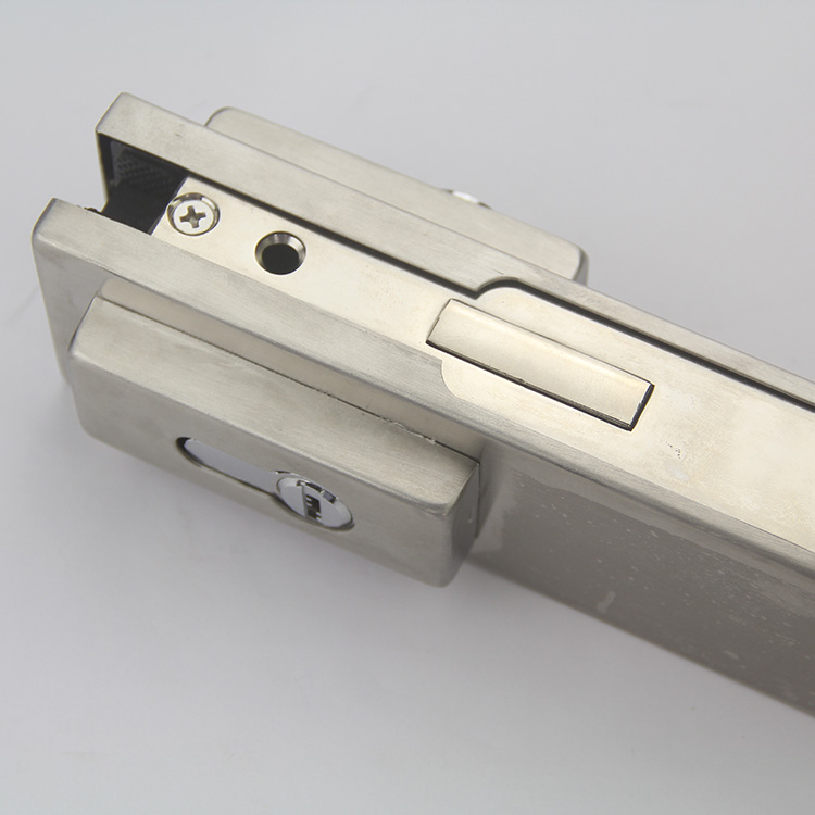 Stainless Steel 304 Frameless Glass Door Lock without Handle for Glass