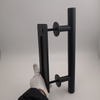 Heavy Duty Carbon stainless Steel 304 Black barn door flush handle 
