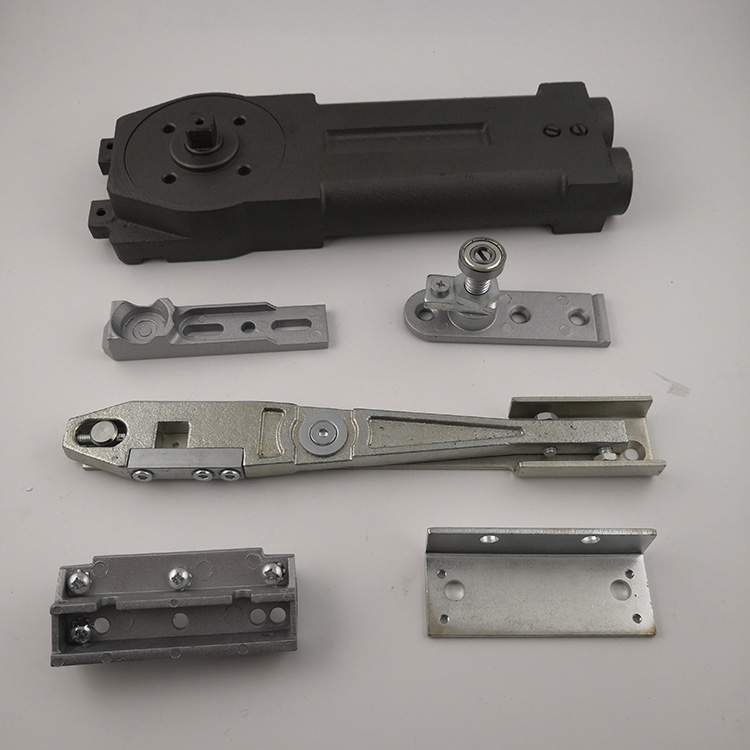 (EDC005) Finish Silver Steel Transom Closer Transon Door Closer Arm