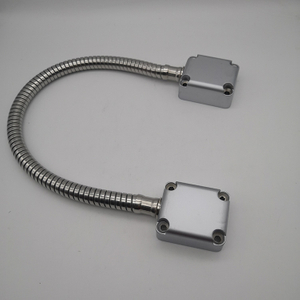 Armored Flex Power Loop Ss W/Wire Junction Alum