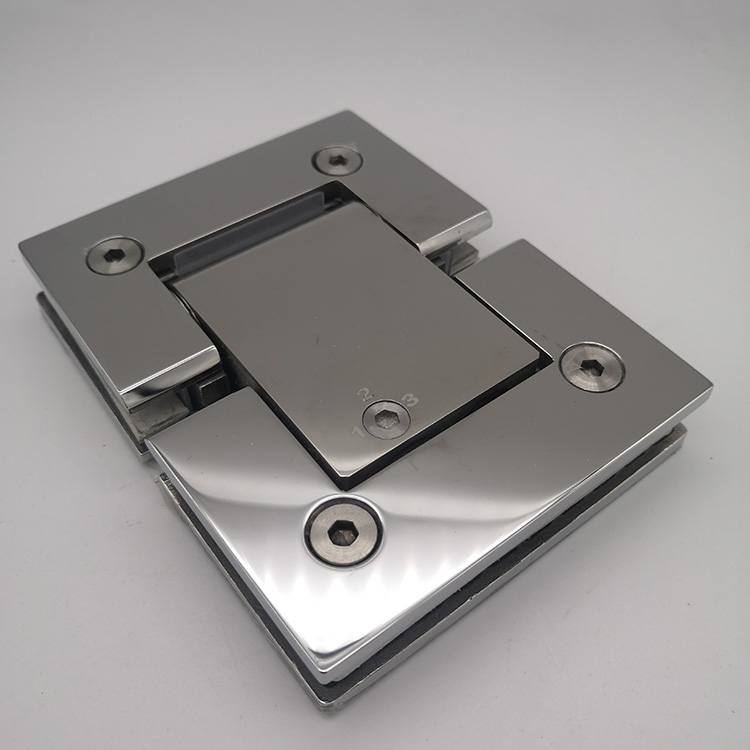 stainless steel 180 degree double side hydraulic solf closed frameless