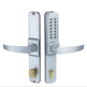 Silver Zinc Alloy Numeric Keypad Lock Mechanical Door Combination Safe Lock