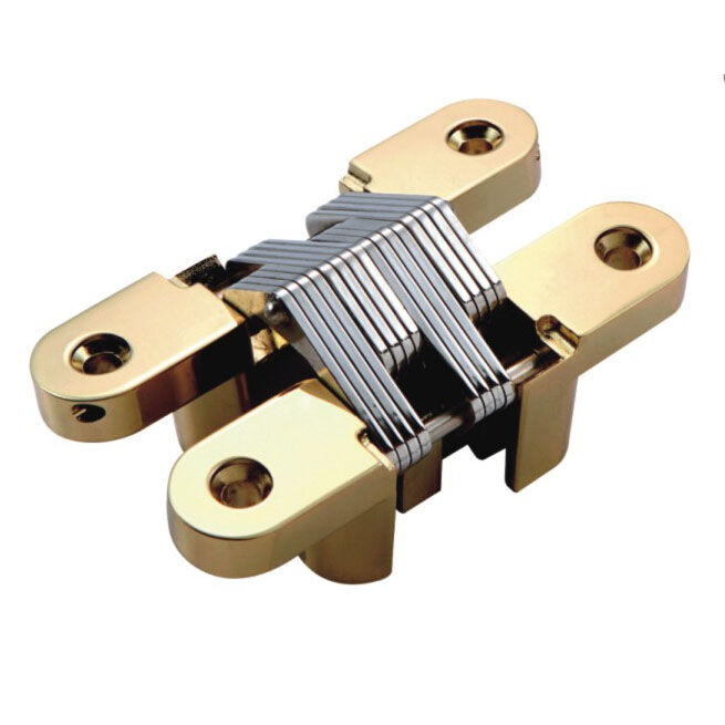 High Class Low Price 19*95mm Zinc Alloy SS304 Heavy Duty Invisible Concealed Hinge for Wooden Cabinet Gate Door