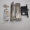 SN Zinc Alloy Oval Sliding Door Lock with Key Bathroom Door Lock 