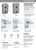 High Quality Stainless Steel Door Lock for Glass Door Fittings