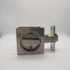 zinc alloy SN accurate sliding door lock without keyword BK bathroom door lock